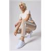 JADEA - PANTALONE DONNA COD.4773 - BEIGE