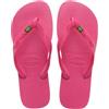 Havaianas - Brasil, Infradito Classiche, Comode E Resistenti, Tributo Alla Coppa Del Mondo Del 1998, Cinturini Con Bandiera Del Brasile, Suola Antiscivolo Con Strisce Del Brasile, Unisex Adulti
