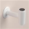 ZPSPZ Rubinetto a Muro Bianco Ottone Monoforo Singolo Raffreddamento Rubinetto da Muro Bagno