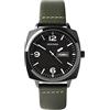 Sekonda Airborne - Orologio al quarzo da uomo, 40 mm, con display analogico, Verde, 1990-AMZUK