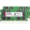 Yongxinsheng DDR4 SODIMM 2400 MHz 32GB Kit (2x16GB) Laptop RAM PC4-19200 Non-ECC Unbuffered 1.2V 2Rx8 Dual Rank 260-Pin CL17 PC Computer Memory Upgrade Module