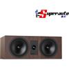 INDIANA LINE TESI 7 Diffusore 2 vie centrale casse scaffale home legno moka