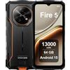 DOOGEE Rugged Smartphone, 13000Mah, 12GB+64GB, 6.6" HD+ 90Hz, 13MP AI Camera, IP68/IP69