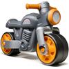 FALK - Draisienne Moto Prem1er - Grigio - Ruote extra larghe e silenziose - Manubrio direzionale - Look Vintage - Contiene almeno il 75% di plastica riciclata - Made in France - Da 12 mesi - 453S
