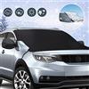 URAQT Parasole auto, Parasole parabrezza auto, Telo Parabrezza Auto Antigelo Copri Parabrezza Antighiaccio Accessori per Auto in Inverno, Copertura Parabrezza Auto Contro i Raggi UV 180 * 130cm