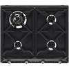Smeg SR964NGH piano cottura Nero Incasso Gas