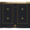 Kaiser KCT 6745 AD - Piano cottura a induzione Autark 60 cm, piano cottura Free Zone Induzione, Power Booster, 4 zone di cottura