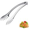 Westmark Pinze per spaghetti e buffet Pro - Pinze da cucina in acciaio inossidabile - Pinze per spaghetti innovative - Pinze per servire pasta, insalata e asparagi - Argento, 29,5 cm