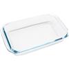 Tradineur Teglia Rettangolare In Vetro 5L - Adatta A Forno, Microonde E Congelatore - 40,4x25 Cm
