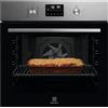 ELECTROLUX FORNO 72LT MULTI10 A++ PIROLITICO INOX DISPLAY EOF4P46TX2