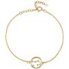 MARLION JEWELS Bracciale da donna in argento con il vostro segno zodiacale in pietre di zirconio brillanti. Bracciale in argento per donna, ragazza ideale come regalo (mamma, amich) (Gemelli, Placcato oro)