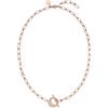 Purelei® Collana Cielo Notturno - Collana con Ciondolo a Forma di Luna e Stelle di Cristallo - 45 cm - Placcata in Oro 18 Carati, Placcata in Oro Rosa o in Acciaio Inox - Chiusura a Laccio
