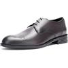 BOSS Tayil_Derb_brlt, Derby Uomo, Dark Grey, 44 EU
