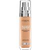 L'Oreal Paris L'Oréal Paris Fondotinta Liquido, Incarnato Uniforme e Illuminato, Finish Naturale, Per Tutti i Tipi di Pelle, Formula con Acido Ialuronico, Accord Parfait, Tonalità: 7D/W Golden Amber