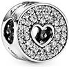 PANDORA 791977CZ - Anello da Donna in Argento 925/1000, con zirconi, Colore: Bianco