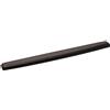 Q-CONNECT Poggiapolsi in gel/poggiapolsi ergonomico per tastiera/gaming e ufficio/tastiera ergonomica - poggiapolsi 525 x 78 x 17 mm/colore: nero