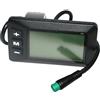 Jrifedptry Accessori per bici elettrica Ebike Controller G51 Display LCD 5Pin Scooter elettrico Acceleratore Connettore impermeabile