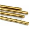 Generico Barra filettata in ottone M2 M2,5 M3 M4 M5 M6 M8 M10 M12 M14 M16 Lunghezza 250 mm 500 mm Bullone metrico in ottone lungo Barra filettata completa Perno asta albero(M6,250mm)