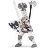 Papo - Statuetta Cavaliere Bianco con Cimiero Realistica - 3 Anni + - Collezione Fantastico & Medievale - Gioco Creativo Cavalleria Leggendaria - Idea Regalo Giocattolo Bambina Bambino