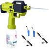 Ruioomeep Pistola ad Acqua per Bambini, Pistola ad Acqua Elettrica con Batteria e con Gittata di 8 m, Pistole a Spruzzo 300 ml, per adulti, Estate, Spiaggia (Verde)