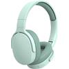 AndThere Cuffie Bluetooth Wireless Headphones Noise Cancelling Grandi On Ear Cuffie Senza Fili Cuffia Cancellazione Rumore Cuffie con Cavo Microfono Over Ear Cuffie per TV Gaming PC Musica Palestra