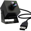 ELP Fotocamera USB 8K 48MP 6000P Ultra HD USB Webcam con 200 gradi grandangolare obiettivo fish-eye PC Computer Lightburn Fotocamera per incisore laser Plug and Play per scansione di documenti