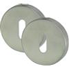 Dt 2000 135381 - Set di 2 rosette per la chiusura comune (acciaio inox, finitura opaca)
