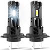OUSHI Lampadina H7 20000LM, 500% di luminosità 12V 6000K Xenon Bianco Lampadina, 2 pezzi