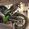 Fayedenicy Parafango posteriore in fibra di carbonio per moto, paraspruzzi parapolvere copriruota protezione pannello carenatura per Z900 Z 900 Z-900 RS 2017 2018 2019 2020 2021 2022 2023 (posteriore)