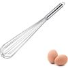 Westmark Whisk Pro - Frusta flessibile in acciaio inossidabile - Pratica frusta per uova, pasta, ecc. - Montare, mescolare e mescolare - Argento, 28 cm