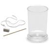Knorr Prandell KnorrPrandell - Stampo cilindrico per Candela, Dimensioni: 80 x 60 mm, Trasparente