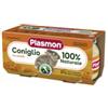 PLASMON (HEINZ ITALIA SPA) Plasmon Omogeneizzato Coniglio 80 G X 2 Pezzi