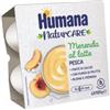 HUMANA ITALIA SPA Humana Merenda Pesca 4 Pezzi Da 100 G