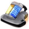 JIGOO S100 Battimaterasso Senza Fili: Pulizia Profonda Anti-Allergeni Aspirapolvere Antiacaro Con Luce UV, Aspirapolvere Potente 80000 RPM/Minuto per Materassi/Culle/Divani/Peli di Animali Domestici