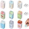 12 pezzi Gomme Morbide, Gomme da Cancellare Bambini, Carina