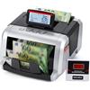 Bonvoisin Conta Banconote, conteggio di valore per banconote ordinate con rilevamento di contraffazione UV/MG/IR, 1000 pezzi/min, Macchina Conta Soldi di banconote con display pieghevole e ruotabile
