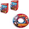 Mondo Toys - set braccioli e ciambella bambini mare estate piscina (spider man)