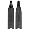 C4 Pinne MB001 - Pinne in Carbonio Apnea Pesca subacquea durezza pale 20 - 25 - 30 con Scarpetta 250 (Pala 25+ Soft, 44/45)