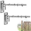 SUPAWAY 2 Cerniere per cancello M12-20cm a bullone J Cerniere pesanti cancelli giardino Cerniere bullone regolabile con 2 cerniere verticali per cancelli fattoria recinzioni legno recinzioni metallich
