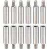 PATIKIL 12pz Distanziali M4, Distanziali Filettati Acciaio inossidabile M4 18+6mm Kit Viti Distanziali 4mm ID 6mm OD Adattatori Filettati Metrici Maschio Femmina per Circuiti PCB Droni RC