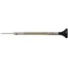 Bergeon 30081-100 - Cacciavite in acciaio INOX, 1,00 mm, nero, classico