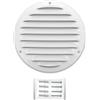H&C VENT Ventilation Grille (White, Ø 125 mm)