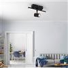 Paul Neuhaus Barik faretto da soffitto, LED e GU10, 6523-18, Barik [Lampade per Interni > Punti Luce e Faretti]