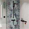 hansgrohe Activera Select S set doccia con asta saliscendi, 2 tipi di getto, 28046670, Activera Select S nero opaco [Rubinetteria Bagno > Set Doccia]