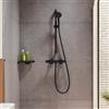 hansgrohe Activera Select S colonna doccia con termostatico, 28876670, Activera Select S nero opaco [Rubinetteria Bagno > Rubinetteria Doccia]