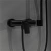hansgrohe Vivenis rubinetto doccia esterno con miscelatore, 75623670, Vivenis nero opaco [Rubinetteria Bagno > Rubinetteria Doccia]