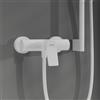 hansgrohe Vivenis rubinetto doccia esterno con miscelatore, 75623700, Vivenis bianco opaco [Rubinetteria Bagno > Rubinetteria Doccia]