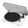 Pro-Ject Audio Systems Pro-Ject Primary E Phono - Giradischi - Suono di alta qualità, preamplificatore phono incorporato, facile installazione, include cartuccia Ortofon - Bianco