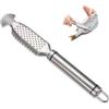 GIDWRIY Squamatore Pesce in Acciaio Inossidabile,Raschietto Squame Pesce,Pulizia Pesce,Scagliatrice Pesce,Strumento per La Pulizia del Pesce,Raschiapesce Efficiente,Grattugie Pelle Pesce per Cucina