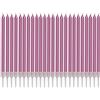 LUTER metallo Candele di compleanno in Titolari d'oro Rosa Top Candele torta di compleanno Lunghe Candele Cupcake sottili per la decorazione della festa di nozze (24 pezzi)